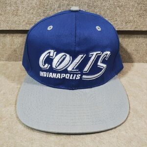 NFL Indianapolis Colt Flat Bill Structured Hat #U